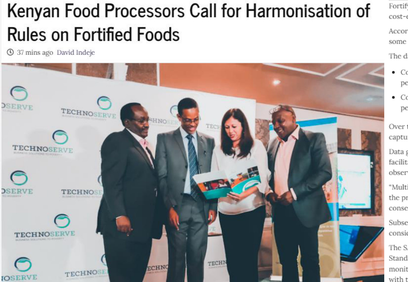 25 media stories from a food-fortification close-out workshop: photo 3 of 6
