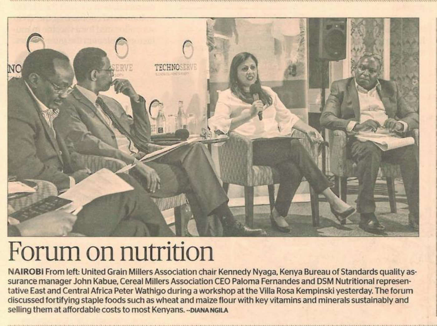 25 media stories from a food-fortification close-out workshop: photo 2 of 6